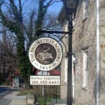 Close-up of Academy Sign Post